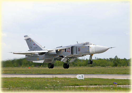 Школьники соберут деньги на новый самолет Су-24.